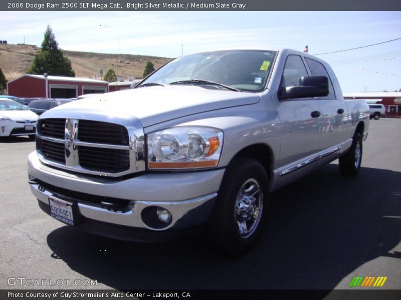 Bright Silver Metallic / Medium Slate Gray 2006 Dodge Ram 2500 SLT Mega Cab