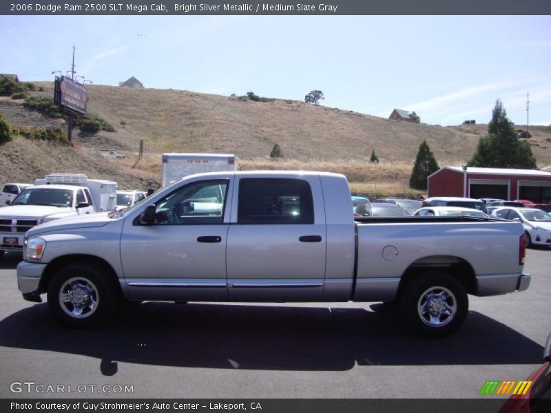 Bright Silver Metallic / Medium Slate Gray 2006 Dodge Ram 2500 SLT Mega Cab