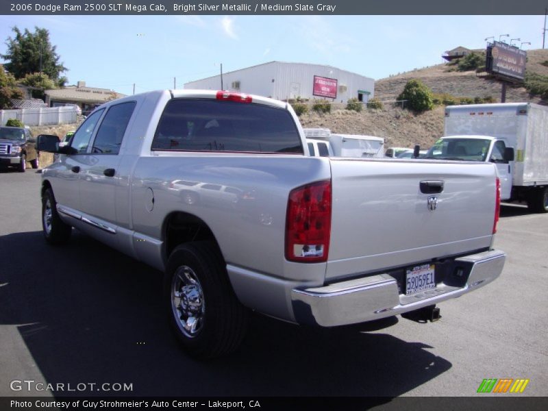 Bright Silver Metallic / Medium Slate Gray 2006 Dodge Ram 2500 SLT Mega Cab