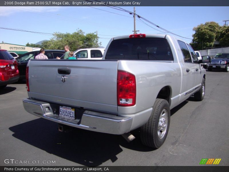 Bright Silver Metallic / Medium Slate Gray 2006 Dodge Ram 2500 SLT Mega Cab
