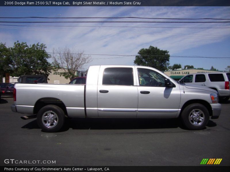 Bright Silver Metallic / Medium Slate Gray 2006 Dodge Ram 2500 SLT Mega Cab
