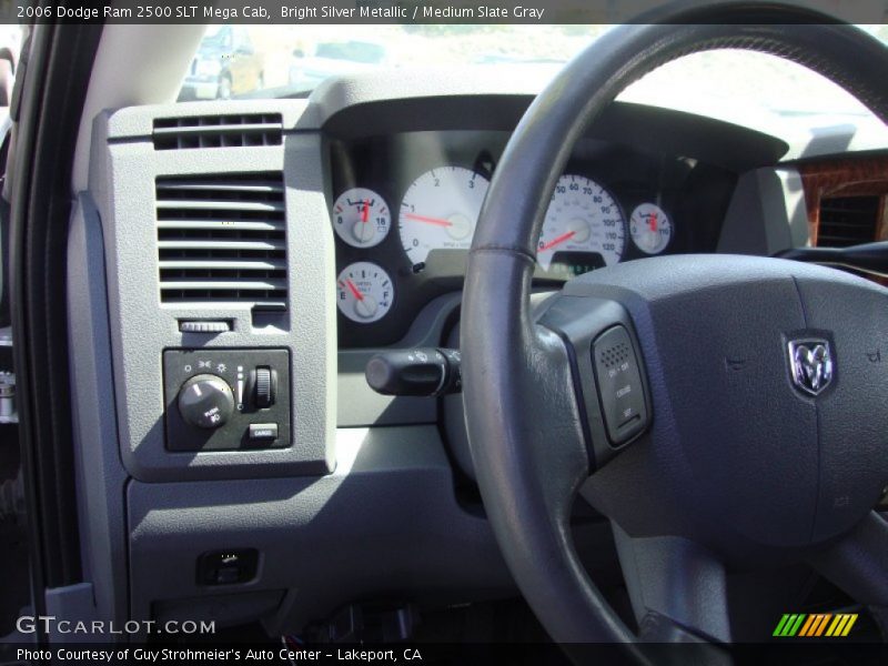 Bright Silver Metallic / Medium Slate Gray 2006 Dodge Ram 2500 SLT Mega Cab