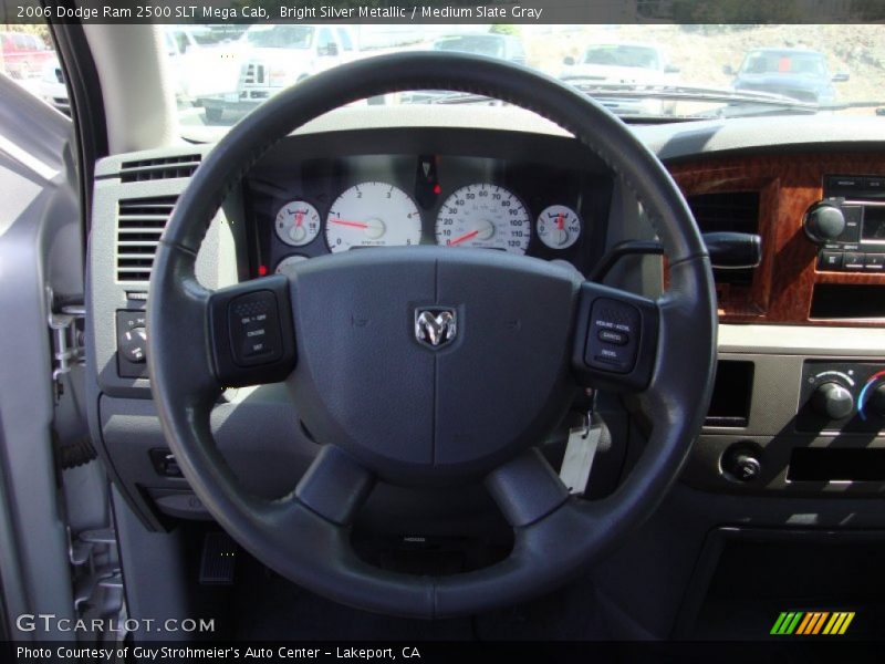 Bright Silver Metallic / Medium Slate Gray 2006 Dodge Ram 2500 SLT Mega Cab