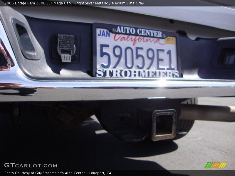 Bright Silver Metallic / Medium Slate Gray 2006 Dodge Ram 2500 SLT Mega Cab