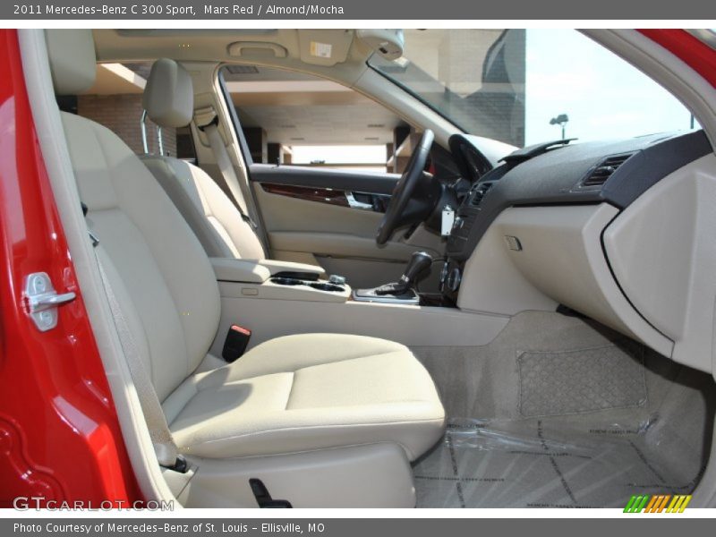 Mars Red / Almond/Mocha 2011 Mercedes-Benz C 300 Sport