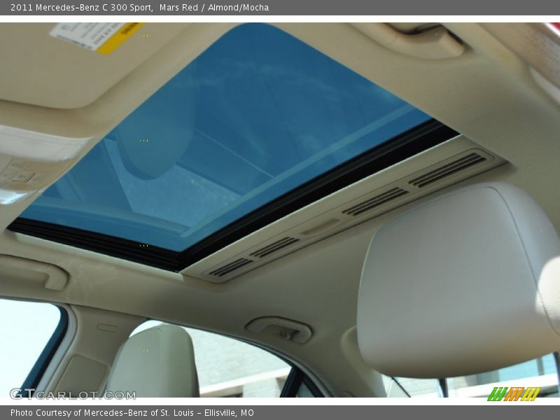 Mars Red / Almond/Mocha 2011 Mercedes-Benz C 300 Sport