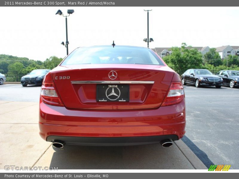 Mars Red / Almond/Mocha 2011 Mercedes-Benz C 300 Sport
