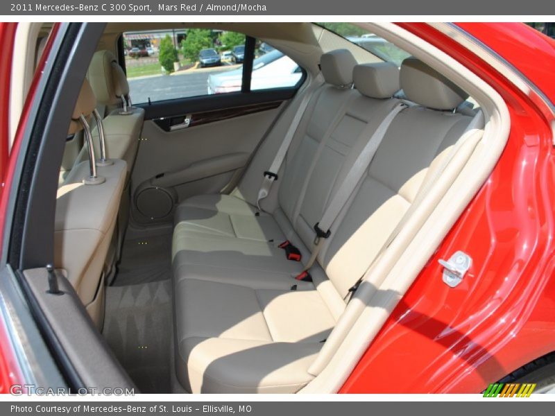Mars Red / Almond/Mocha 2011 Mercedes-Benz C 300 Sport