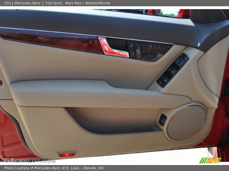 Mars Red / Almond/Mocha 2011 Mercedes-Benz C 300 Sport