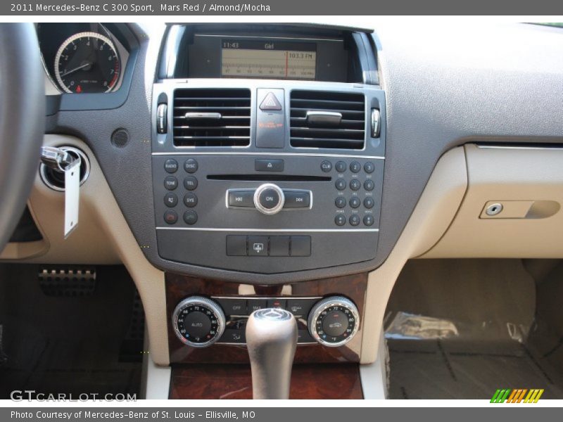 Mars Red / Almond/Mocha 2011 Mercedes-Benz C 300 Sport