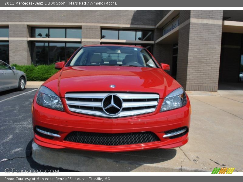 Mars Red / Almond/Mocha 2011 Mercedes-Benz C 300 Sport