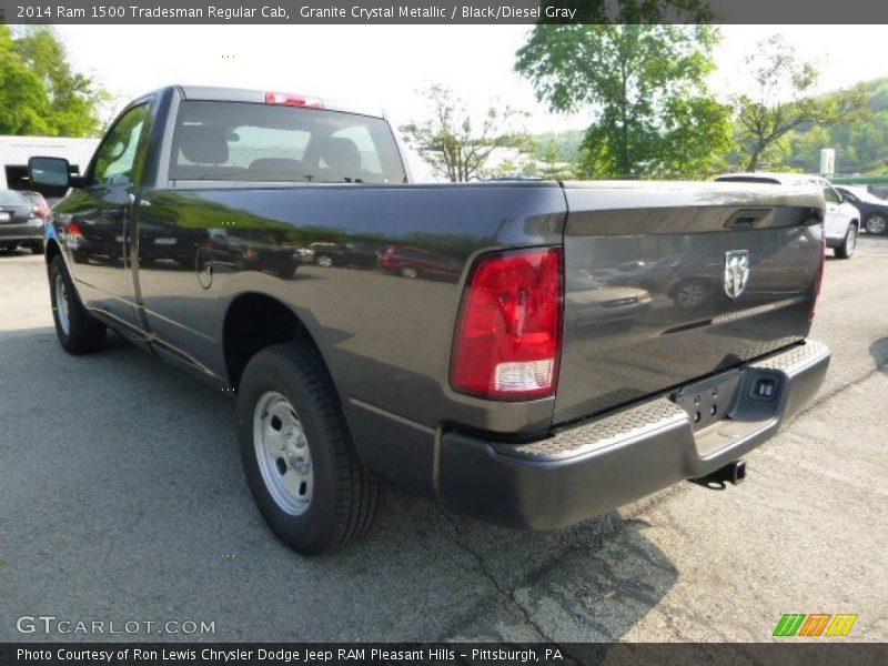 Granite Crystal Metallic / Black/Diesel Gray 2014 Ram 1500 Tradesman Regular Cab