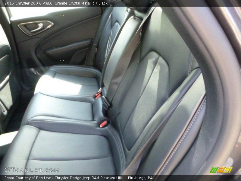 Granite Crystal Metallic / Black 2015 Chrysler 200 C AWD