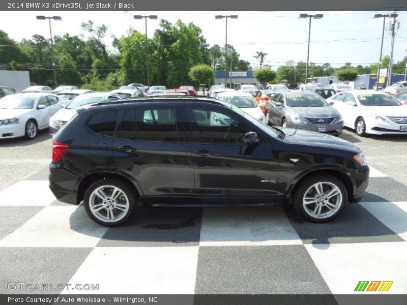 Jet Black / Black 2014 BMW X3 xDrive35i