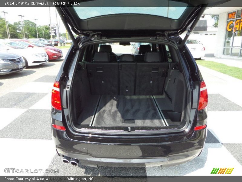 Jet Black / Black 2014 BMW X3 xDrive35i