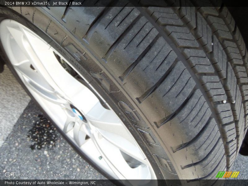 Jet Black / Black 2014 BMW X3 xDrive35i