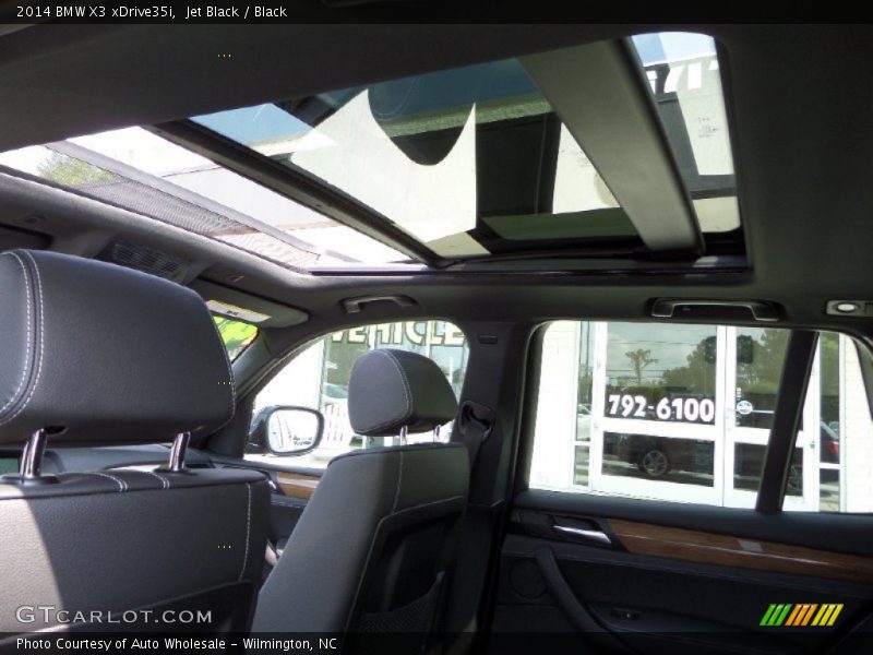 Jet Black / Black 2014 BMW X3 xDrive35i