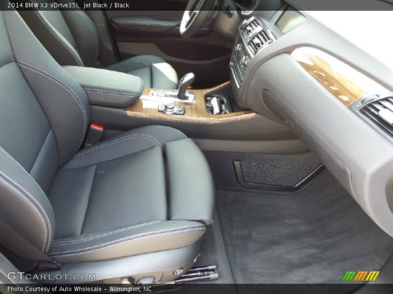 Jet Black / Black 2014 BMW X3 xDrive35i