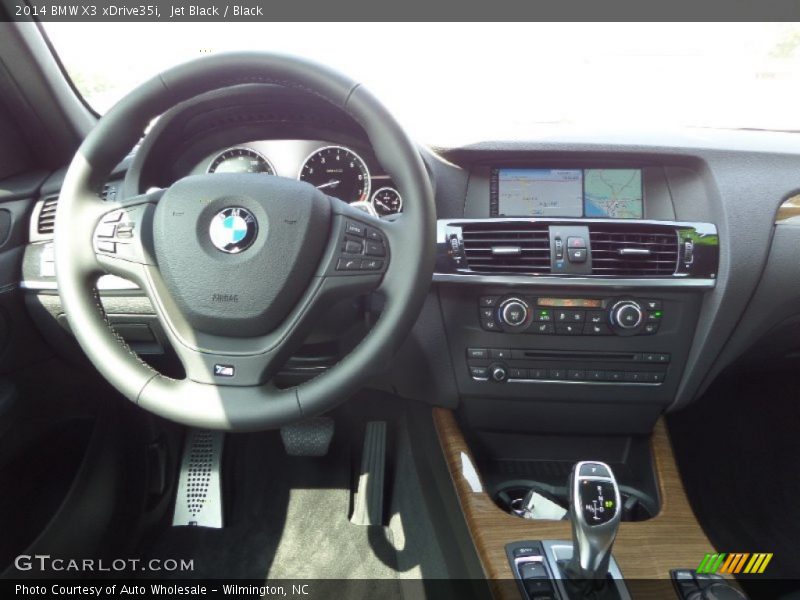 Jet Black / Black 2014 BMW X3 xDrive35i