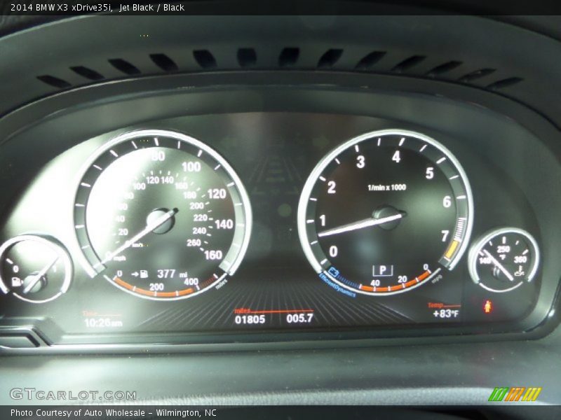 Jet Black / Black 2014 BMW X3 xDrive35i