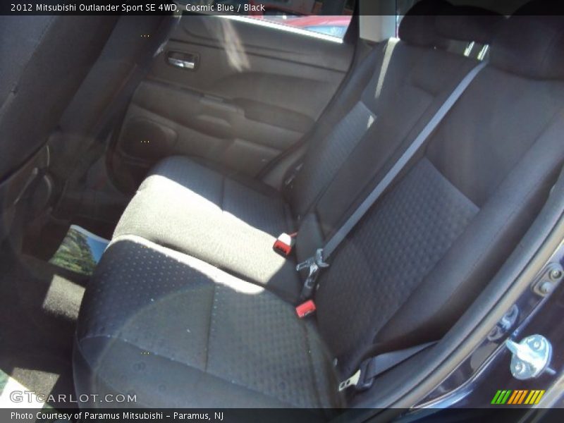 Cosmic Blue / Black 2012 Mitsubishi Outlander Sport SE 4WD