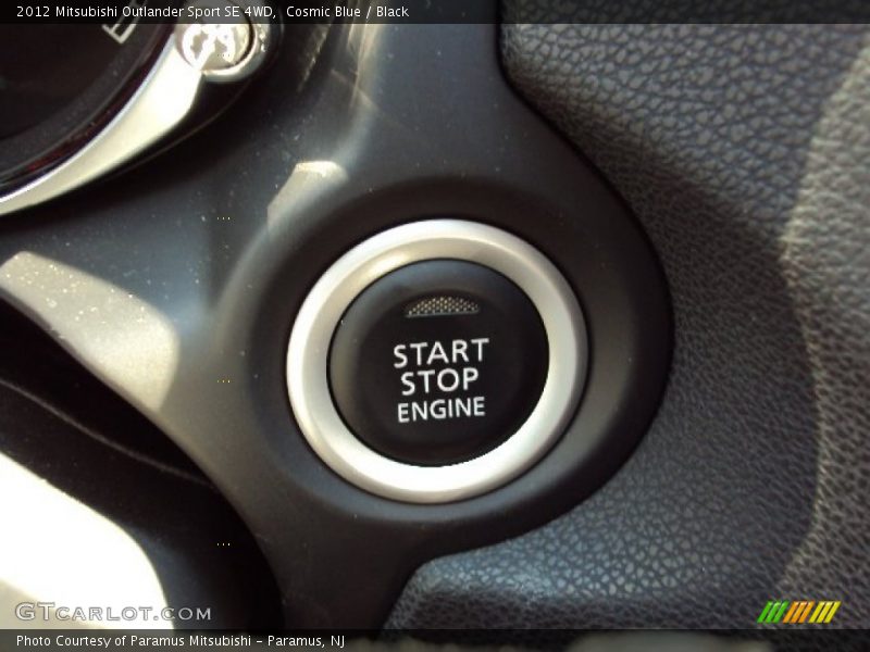 Cosmic Blue / Black 2012 Mitsubishi Outlander Sport SE 4WD