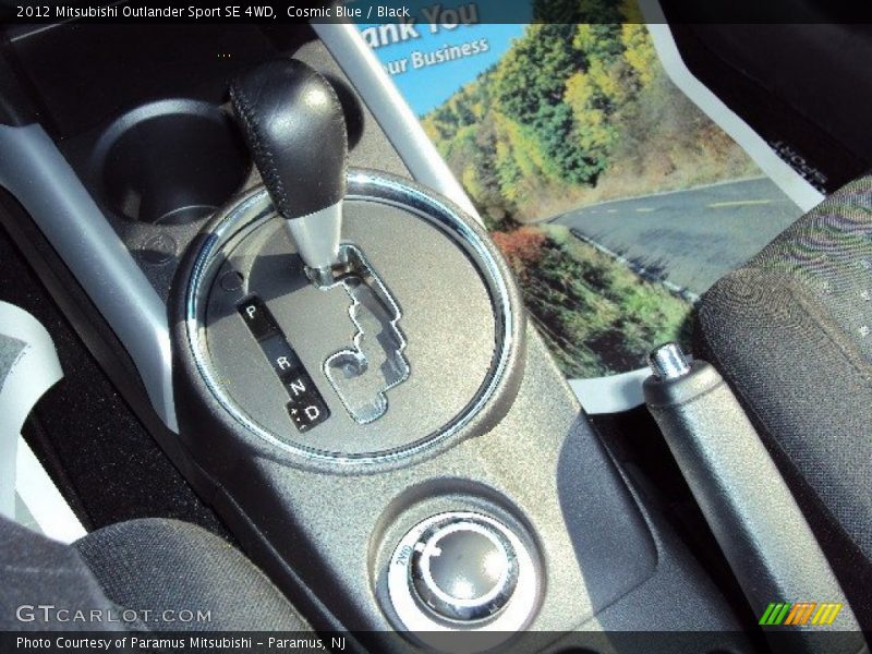 Cosmic Blue / Black 2012 Mitsubishi Outlander Sport SE 4WD