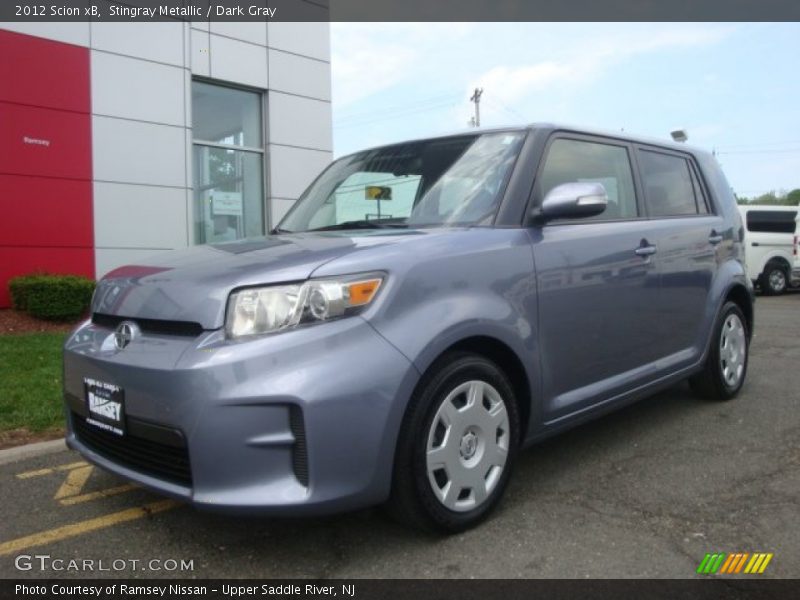 Stingray Metallic / Dark Gray 2012 Scion xB