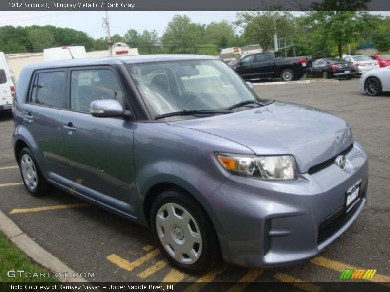Stingray Metallic / Dark Gray 2012 Scion xB