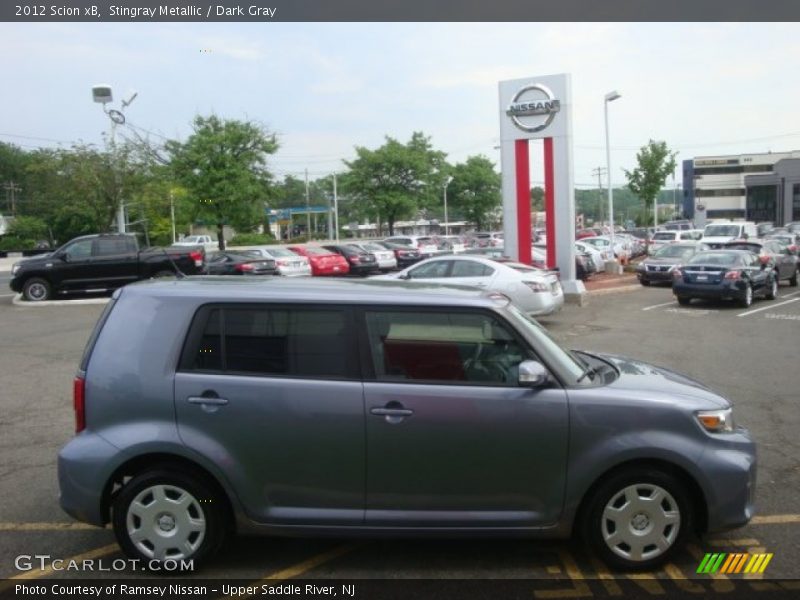 Stingray Metallic / Dark Gray 2012 Scion xB