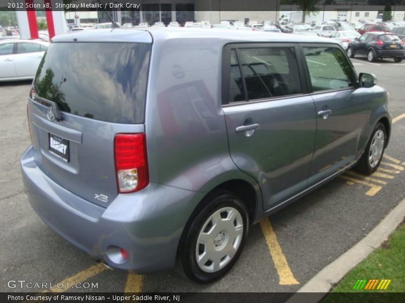 Stingray Metallic / Dark Gray 2012 Scion xB