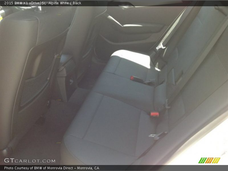 Alpine White / Black 2015 BMW X1 xDrive35i