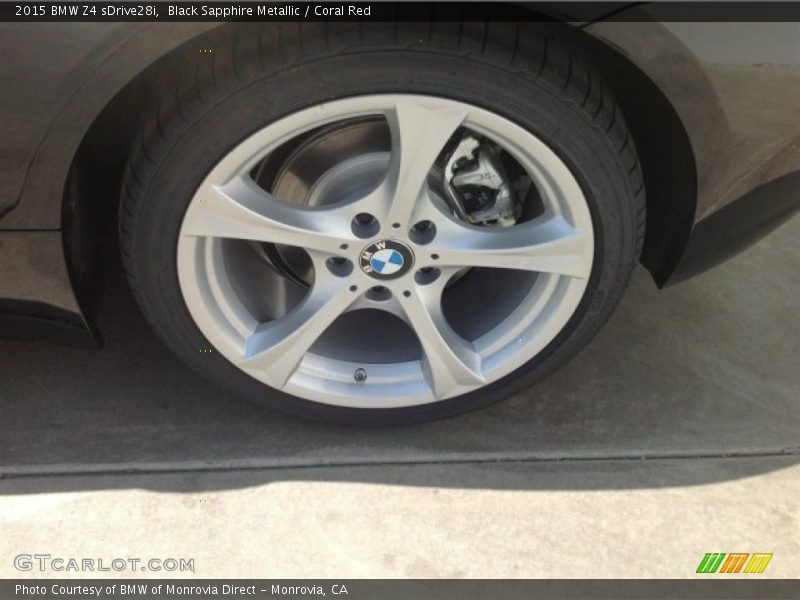  2015 Z4 sDrive28i Wheel