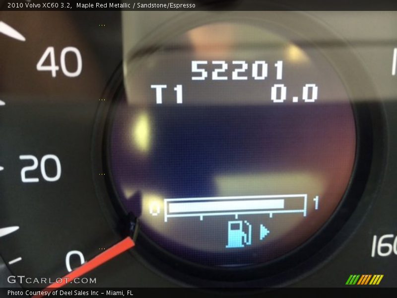 Maple Red Metallic / Sandstone/Espresso 2010 Volvo XC60 3.2