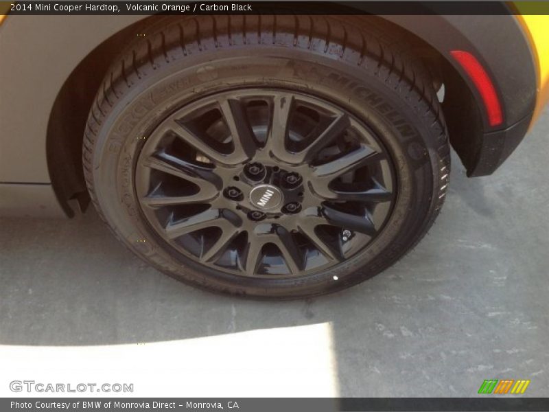 Volcanic Orange / Carbon Black 2014 Mini Cooper Hardtop