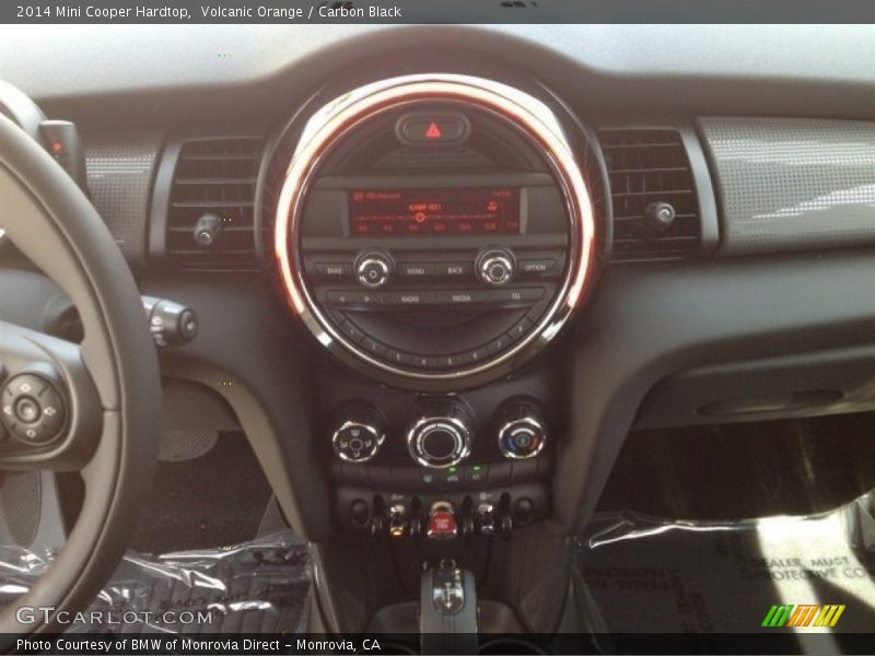 Volcanic Orange / Carbon Black 2014 Mini Cooper Hardtop