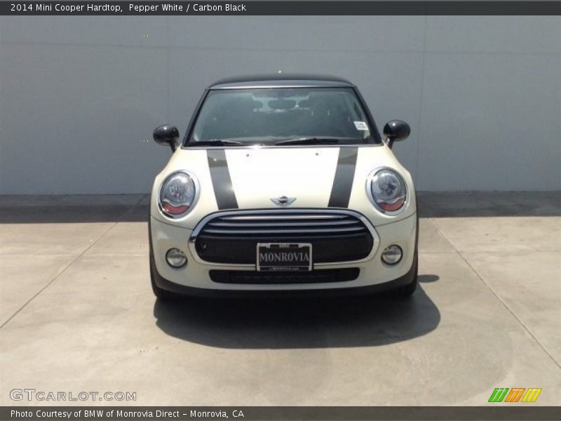 Pepper White / Carbon Black 2014 Mini Cooper Hardtop