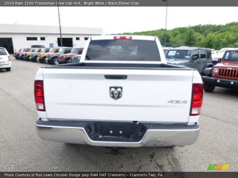 Bright White / Black/Diesel Gray 2014 Ram 1500 Tradesman Crew Cab 4x4