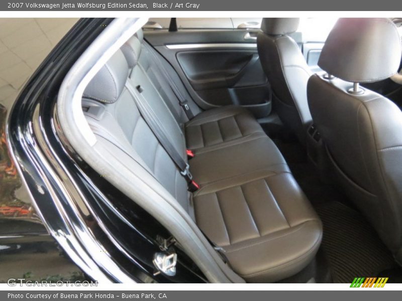 Black / Art Gray 2007 Volkswagen Jetta Wolfsburg Edition Sedan