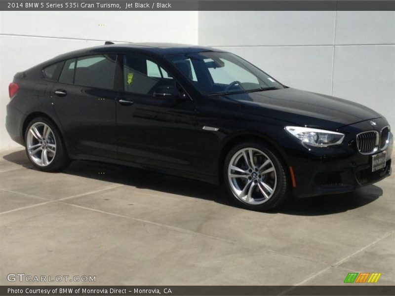 Jet Black / Black 2014 BMW 5 Series 535i Gran Turismo