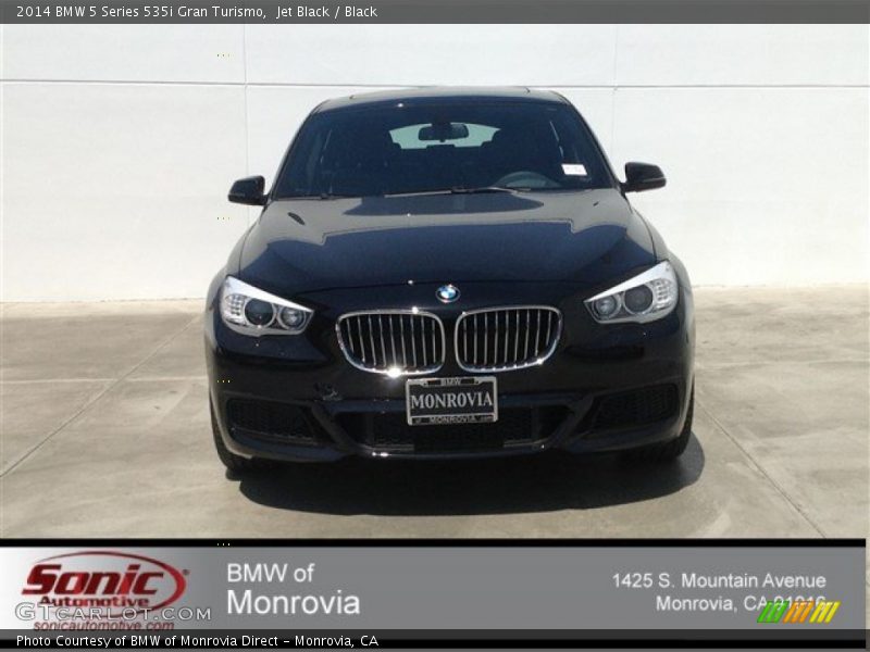 Jet Black / Black 2014 BMW 5 Series 535i Gran Turismo