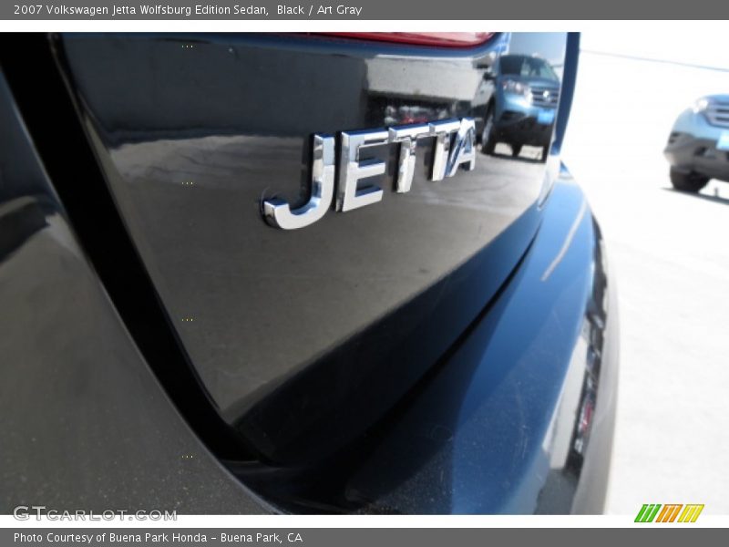 Black / Art Gray 2007 Volkswagen Jetta Wolfsburg Edition Sedan