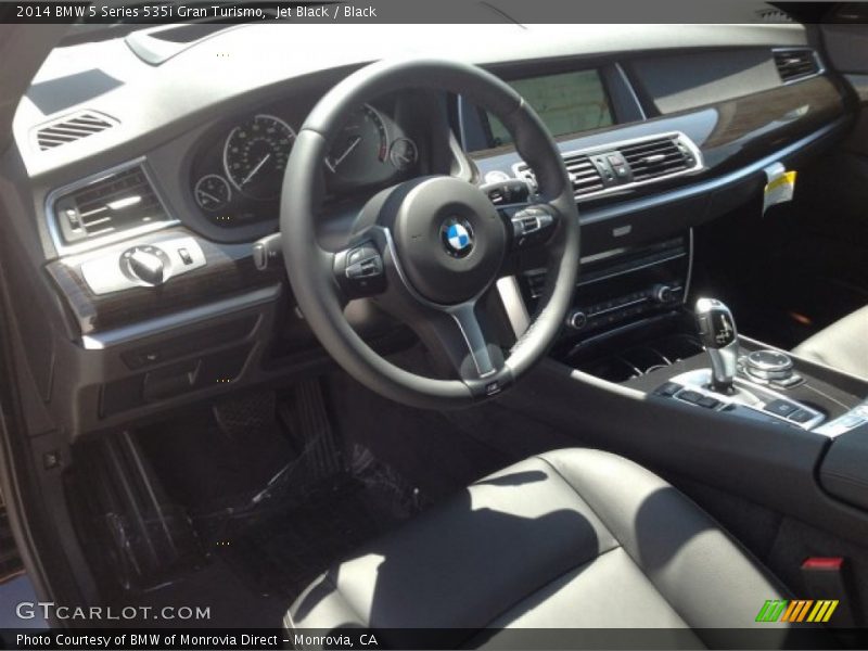  2014 5 Series 535i Gran Turismo Black Interior