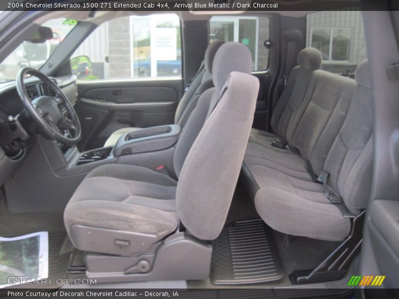 Arrival Blue Metallic / Dark Charcoal 2004 Chevrolet Silverado 1500 Z71 Extended Cab 4x4