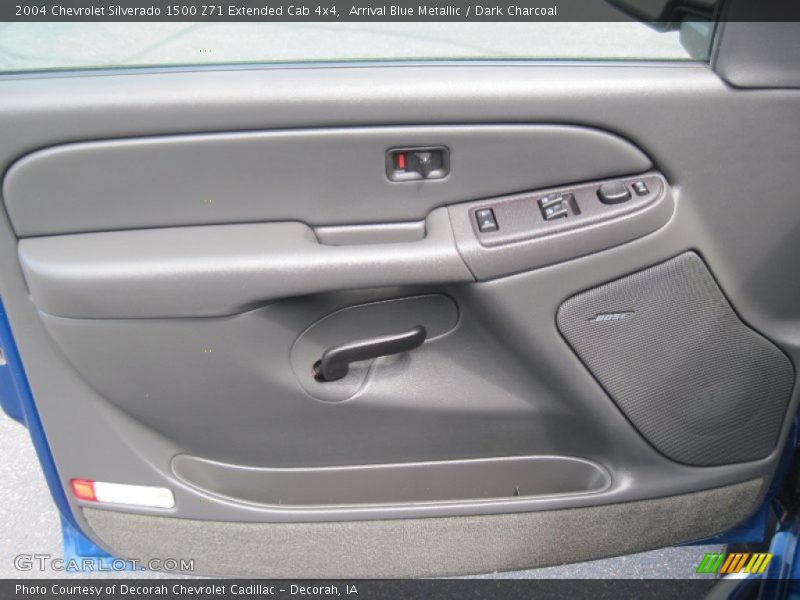 Arrival Blue Metallic / Dark Charcoal 2004 Chevrolet Silverado 1500 Z71 Extended Cab 4x4