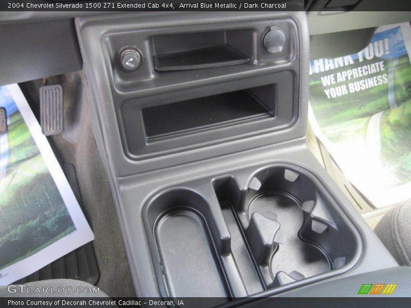 Arrival Blue Metallic / Dark Charcoal 2004 Chevrolet Silverado 1500 Z71 Extended Cab 4x4