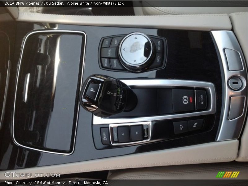 Alpine White / Ivory White/Black 2014 BMW 7 Series 750Li Sedan