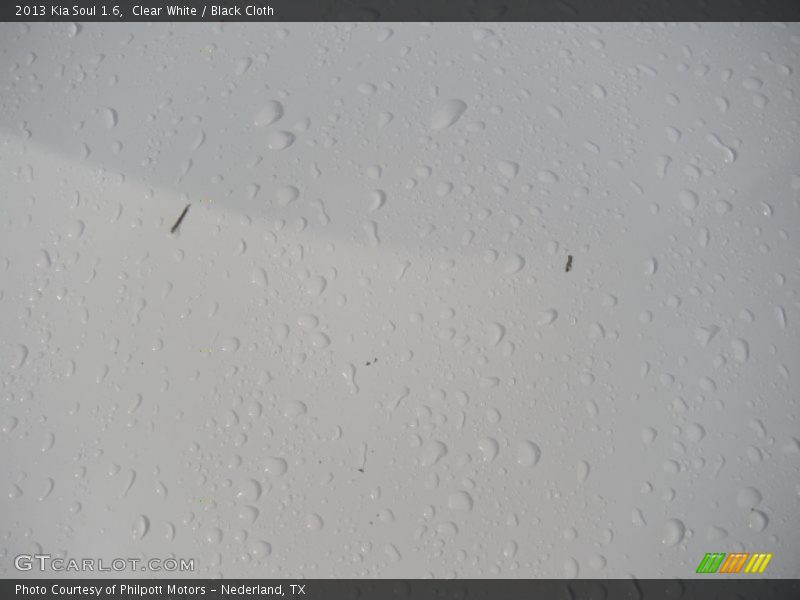 Clear White / Black Cloth 2013 Kia Soul 1.6