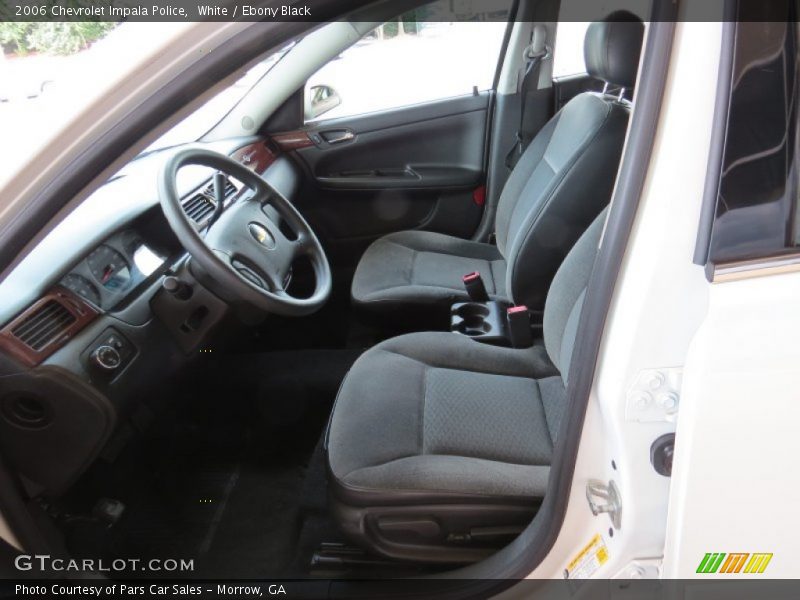 White / Ebony Black 2006 Chevrolet Impala Police