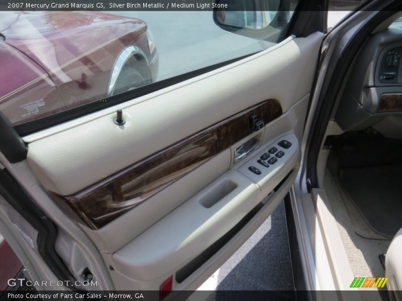 Silver Birch Metallic / Medium Light Stone 2007 Mercury Grand Marquis GS